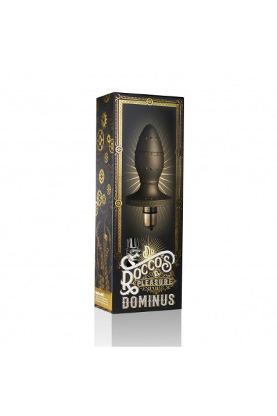 Анальная вибропробка Dominus - 11 см. Анальная вибропробка Dominus - 11 см.