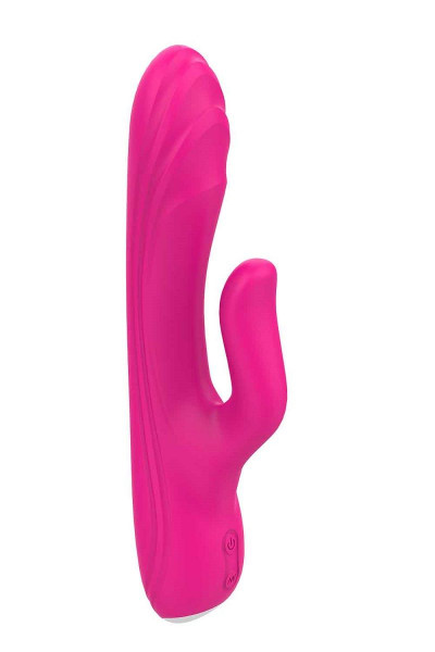 Ярко-розовый вибратор-кролик Flexible G-spot Vibe - 21 см. Ярко-розовый вибратор-кролик Flexible G-spot Vibe - 21 см.