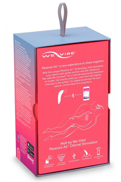 Розовый вакуум-волновой стимулятор клитора We-Vibe Melt Розовый вакуум-волновой стимулятор клитора We-Vibe Melt