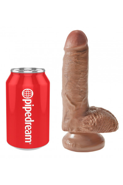 Фаллоимитатор-мулат с мошонкой 7 Cock with Balls - 19,4 см. Фаллоимитатор-мулат с мошонкой 7 Cock with Balls - 19,4 см.