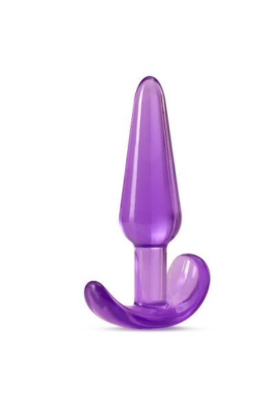 Фиолетовая анальная пробка в форме якоря Slim Anal Plug - 10,8 см. Фиолетовая анальная пробка в форме якоря Slim Anal Plug - 10,8 см.