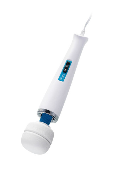 Белый вибромассажёр Magic Wand Europe - 31,5 см. Белый вибромассажёр Magic Wand Europe - 31,5 см.