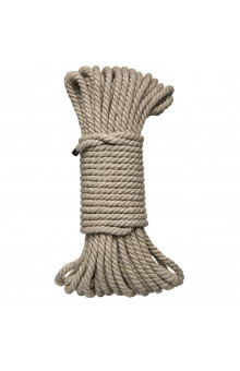 Бондажная пеньковая верёвка Kink Bind Tie Hemp Bondage Rope 50 Ft - 15 м.