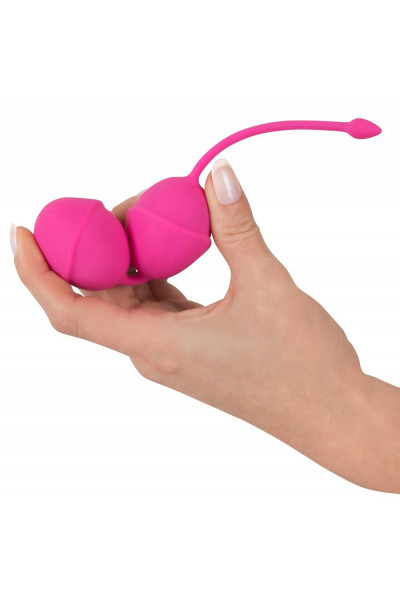 Розовые вагинальные шарики Silicone Love Balls Розовые вагинальные шарики Silicone Love Balls