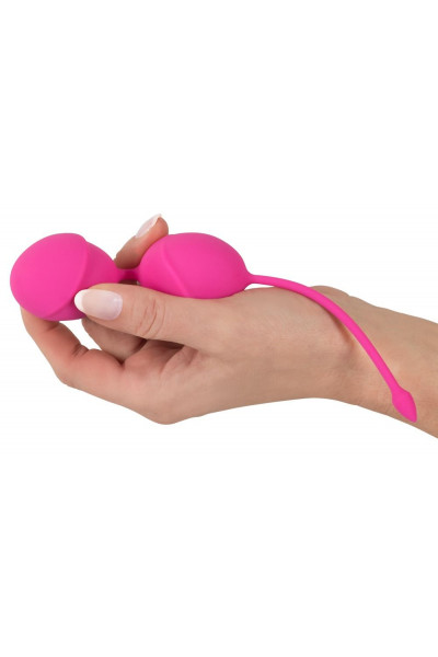 Розовые вагинальные шарики Silicone Love Balls Розовые вагинальные шарики Silicone Love Balls