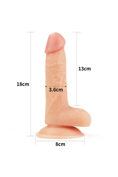 Телесная насадка с черными трусиками Easy Strapon Set 7.0 - 18 см. Телесная насадка с черными трусиками Easy Strapon Set 7.0 - 18 см.