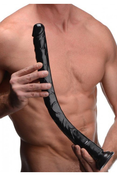 Черный анальный фаллоимитатор Hosed Realistic Anal Dildo - 50,8 см. Черный анальный фаллоимитатор Hosed Realistic Anal Dildo - 50,8 см.