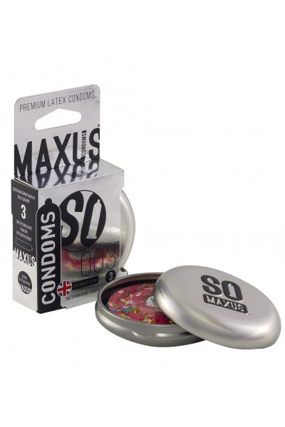 Экстремально тонкие презервативы в железном кейсе MAXUS Extreme Thin - 3 шт. Экстремально тонкие презервативы в железном кейсе MAXUS Extreme Thin - 3 шт.