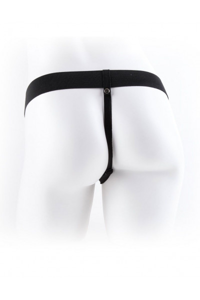 Полый страпон с креплением Vibrating Hollow Strap-On with Balls - 18,9 см. Полый страпон с креплением Vibrating Hollow Strap-On with Balls - 18,9 см.