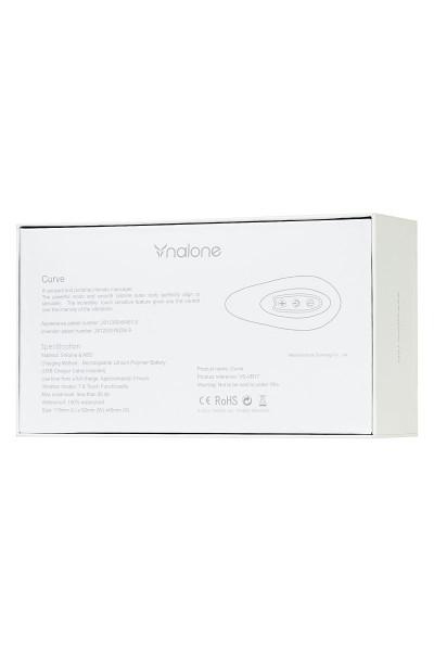Розовый вибромассажер Nalone Curve Розовый вибромассажер Nalone Curve