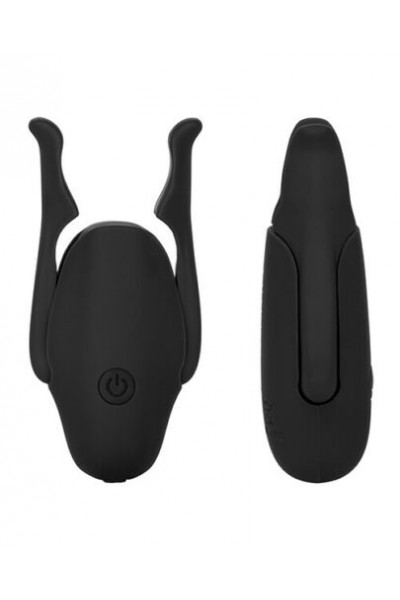 Черные виброзажимы для сосков Nipple Play Rechargeable Nipplettes Черные виброзажимы для сосков Nipple Play Rechargeable Nipplettes