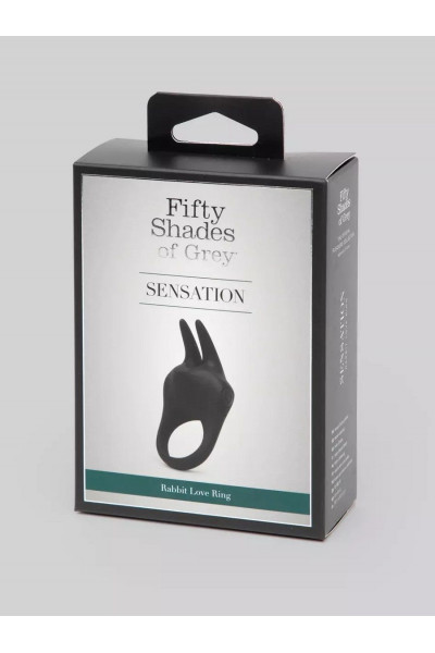 Черное эрекционное виброкольцо Sensation Rechargeable Vibrating Rabbit Love Ring Черное эрекционное виброкольцо Sensation Rechargeable Vibrating Rabbit Love Ring