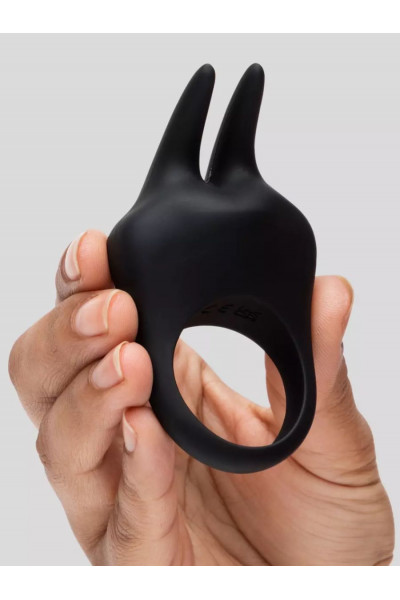 Черное эрекционное виброкольцо Sensation Rechargeable Vibrating Rabbit Love Ring Черное эрекционное виброкольцо Sensation Rechargeable Vibrating Rabbit Love Ring