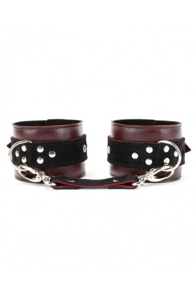 Бордовые наручники Maroon Shackles Of Hands Бордовые наручники Maroon Shackles Of Hands