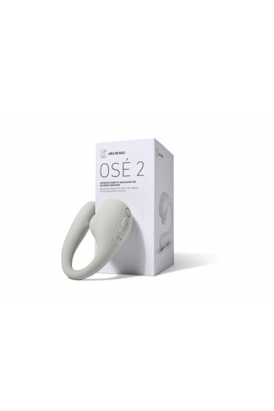 Серый вакуумный стимулятор с отростком Ose 2 Premium Robotic Massager Серый вакуумный стимулятор с отростком Ose 2 Premium Robotic Massager