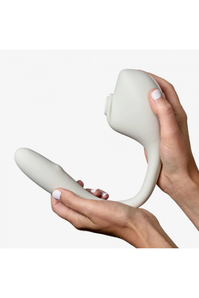 Серый вакуумный стимулятор с отростком Ose 2 Premium Robotic Massager Серый вакуумный стимулятор с отростком Ose 2 Premium Robotic Massager