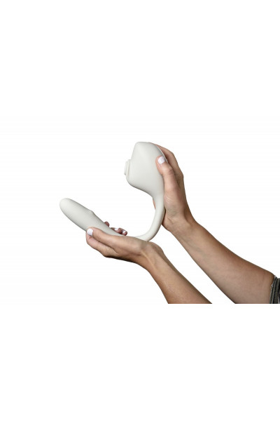 Серый вакуумный стимулятор с отростком Ose 2 Premium Robotic Massager Серый вакуумный стимулятор с отростком Ose 2 Premium Robotic Massager