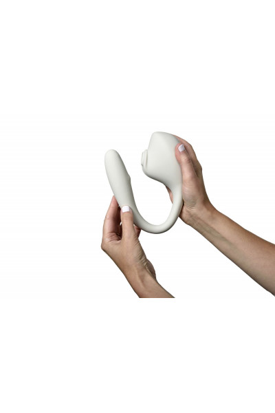 Серый вакуумный стимулятор с отростком Ose 2 Premium Robotic Massager Серый вакуумный стимулятор с отростком Ose 2 Premium Robotic Massager