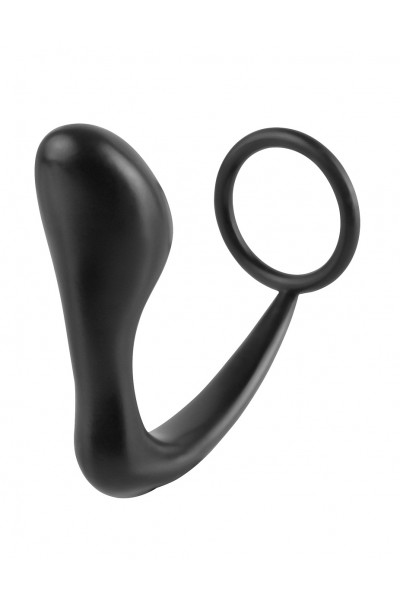 Эрекционное кольцо с анальной пробкой Ass-Gasm Cockring Plug Эрекционное кольцо с анальной пробкой Ass-Gasm Cockring Plug