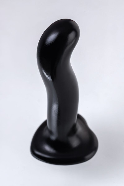 Черный стимулятор для пар P G-Spot Dildo Size L - 19 см. Черный стимулятор для пар P G-Spot Dildo Size L - 19 см.