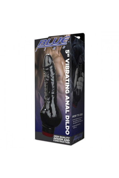Черный анальный вибратор 5 Vibrating Anal Dildo Черный анальный вибратор 5 Vibrating Anal Dildo