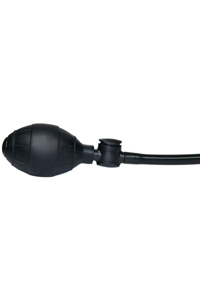 Анальный вибратор с функцией расширения True Black - 17 см. Анальный вибратор с функцией расширения True Black - 17 см.
