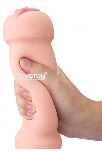 Телесный двусторонний мастурбатор Training Master Double Side Stroker Pussy and Anus Телесный двусторонний мастурбатор Training Master Double Side Stroker Pussy and Anus