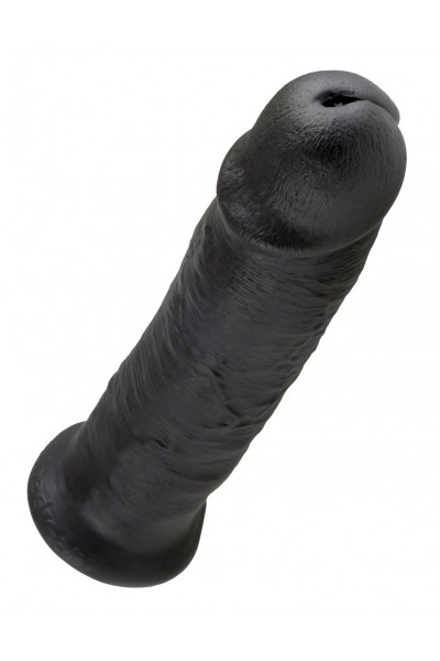 Чёрный фаллос-гигант 10 Cock - 25,4 см. Чёрный фаллос-гигант 10 Cock - 25,4 см.