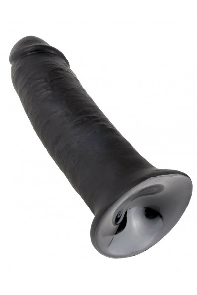 Чёрный фаллос-гигант 10 Cock - 25,4 см. Чёрный фаллос-гигант 10 Cock - 25,4 см.