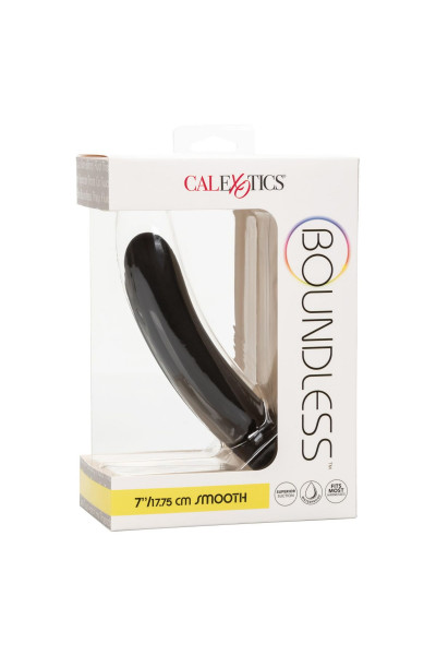 Черный силиконовый анальный стимулятор 7” Smooth Probe - 17,75 см. Черный силиконовый анальный стимулятор 7” Smooth Probe - 17,75 см.