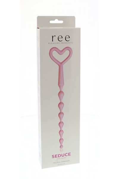 Розовая анальная цепочка REE SEDUCE PINK - 32 см. Розовая анальная цепочка REE SEDUCE PINK - 32 см.