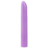 Фиолетовый многоскоростной вибромассажер Lady Finger - 16 см. 