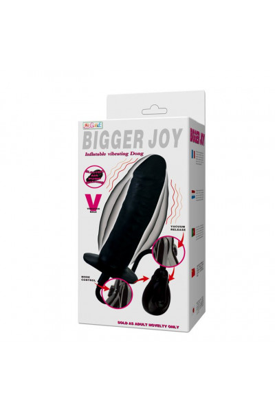 Расширяющийся вибратор Bigger Joy - 15,5 см. Расширяющийся вибратор Bigger Joy - 15,5 см.