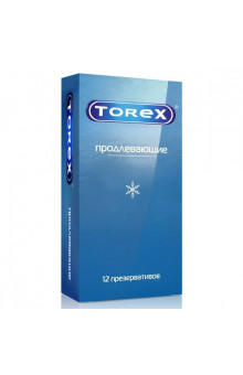 Презервативы Torex Продлевающие с пролонгирующим эффектом - 12 шт.