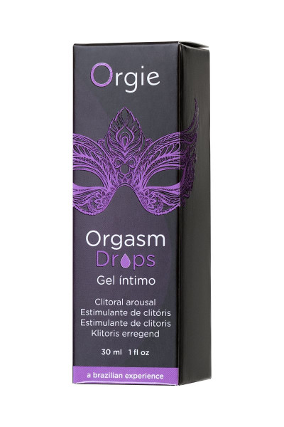 Интимный гель для клитора ORGIE Orgasm Drops - 30 мл. Интимный гель для клитора ORGIE Orgasm Drops - 30 мл.