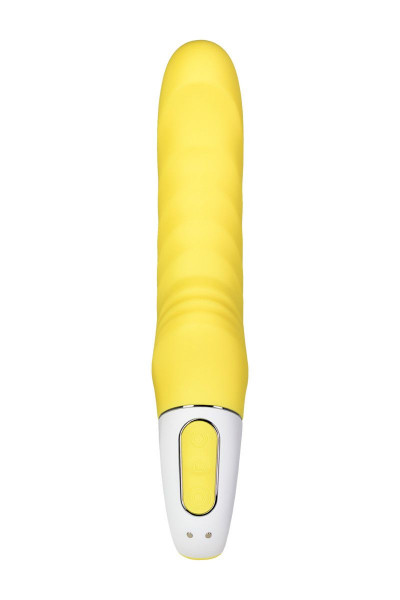 Жёлтый вибратор Satisfyer Yummy Sunshine - 22,5 см. Жёлтый вибратор Satisfyer Yummy Sunshine - 22,5 см.