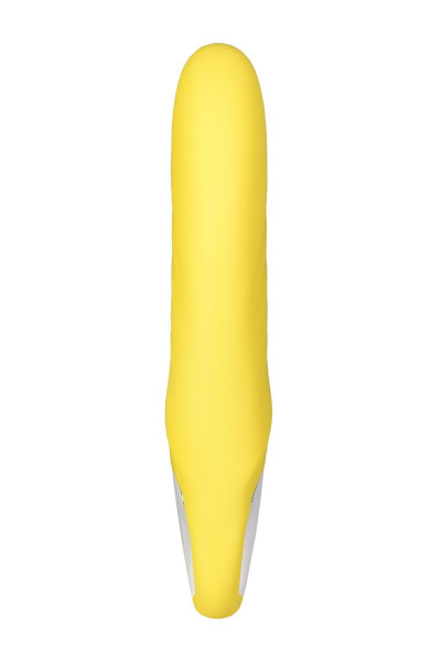 Жёлтый вибратор Satisfyer Yummy Sunshine - 22,5 см. Жёлтый вибратор Satisfyer Yummy Sunshine - 22,5 см.