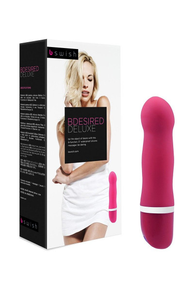Розовый мини-вибратор Bdesired Deluxe - 15,3 см. Розовый мини-вибратор Bdesired Deluxe - 15,3 см.