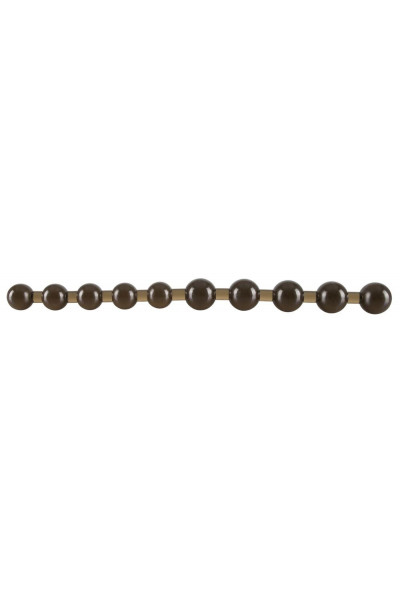 Чёрные анальные бусы Anal Pearls Black - 27,5 см. Чёрные анальные бусы Anal Pearls Black - 27,5 см.