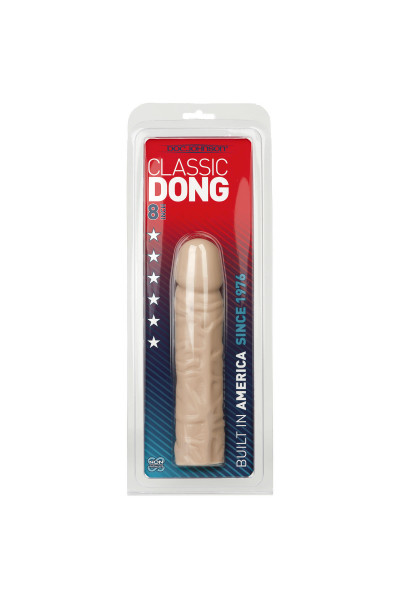 Классический телесный фаллос с рельефом Classic 8 Dong - 20,3 см. Классический телесный фаллос с рельефом Classic 8 Dong - 20,3 см.