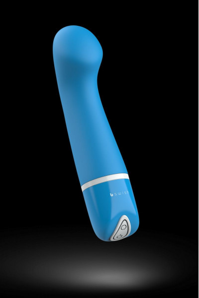 Голубой G-вибростимулятор Bdesired Deluxe Curve - 15,2 см. Голубой G-вибростимулятор Bdesired Deluxe Curve - 15,2 см.