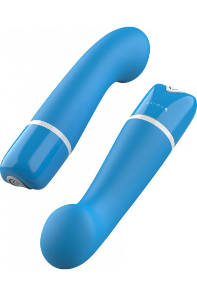Голубой G-вибростимулятор Bdesired Deluxe Curve - 15,2 см. Голубой G-вибростимулятор Bdesired Deluxe Curve - 15,2 см.