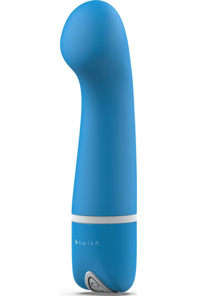 Голубой G-вибростимулятор Bdesired Deluxe Curve - 15,2 см. Голубой G-вибростимулятор Bdesired Deluxe Curve - 15,2 см.