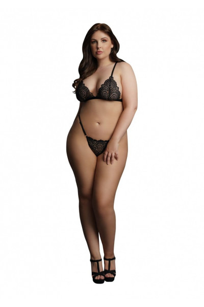Роскошный комплект белья Magic Lace Velvet Lingerie Set Роскошный комплект белья Magic Lace Velvet Lingerie Set