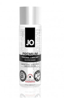 Возбуждающий лубрикант на силиконовой основе JO Personal Premium Lubricant Warming - 60 мл.