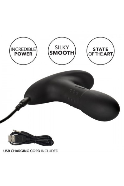 Черный массажер простаты Eclipse Beaded Probe - 12,75 см. Черный массажер простаты Eclipse Beaded Probe - 12,75 см.