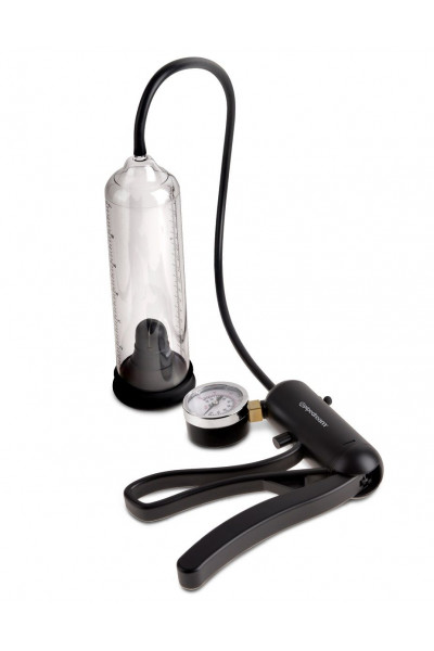 Вакуумная мужская помпа с датчиком давления Pro-Gauge Power Pump Вакуумная мужская помпа с датчиком давления Pro-Gauge Power Pump