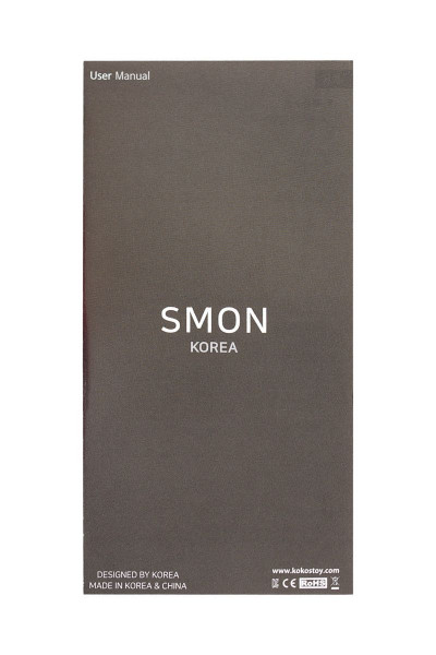 Розовый вибромассажер SMON №1 с бугорками - 21,5 см. Розовый вибромассажер SMON №1 с бугорками - 21,5 см.