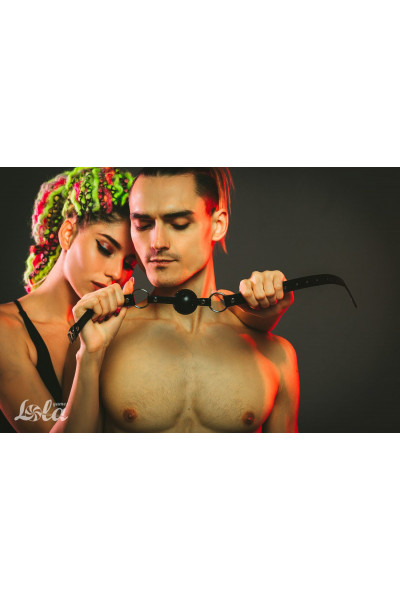 Черный кляп-шарик Love Spell Черный кляп-шарик Love Spell