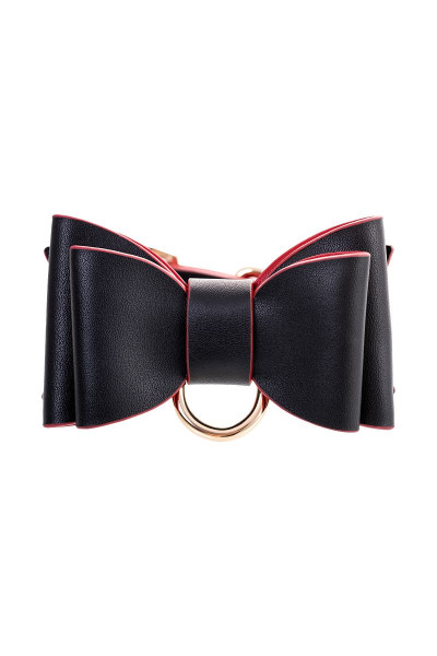 Черно-красный бондажный набор Bow-tie Черно-красный бондажный набор Bow-tie